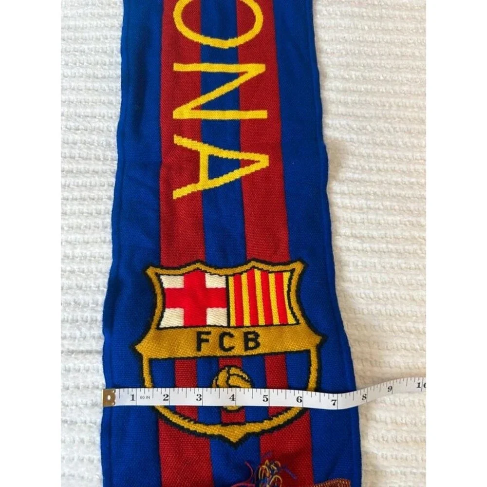 FC Barcelona Scarf Official Soccer Banner Fan FCB Barca Spain